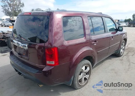 2014 Honda Pilot Ex-L z USA, uszkodzony, nr VIN 5FNYF3H57EB019883